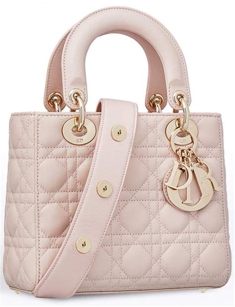 powder pink my lady dior|Lady Dior Medium Lambskin Pink SHW .